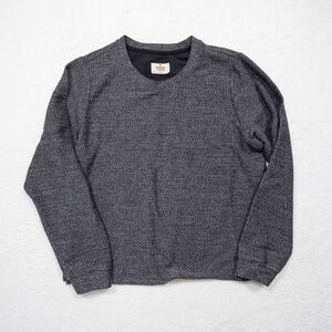 Marine Layer Signature Crew Fleece Long Sleeve Sweatshirt - Women's Medium